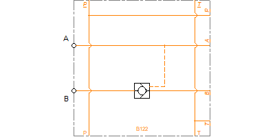 Modular element PU5-B122